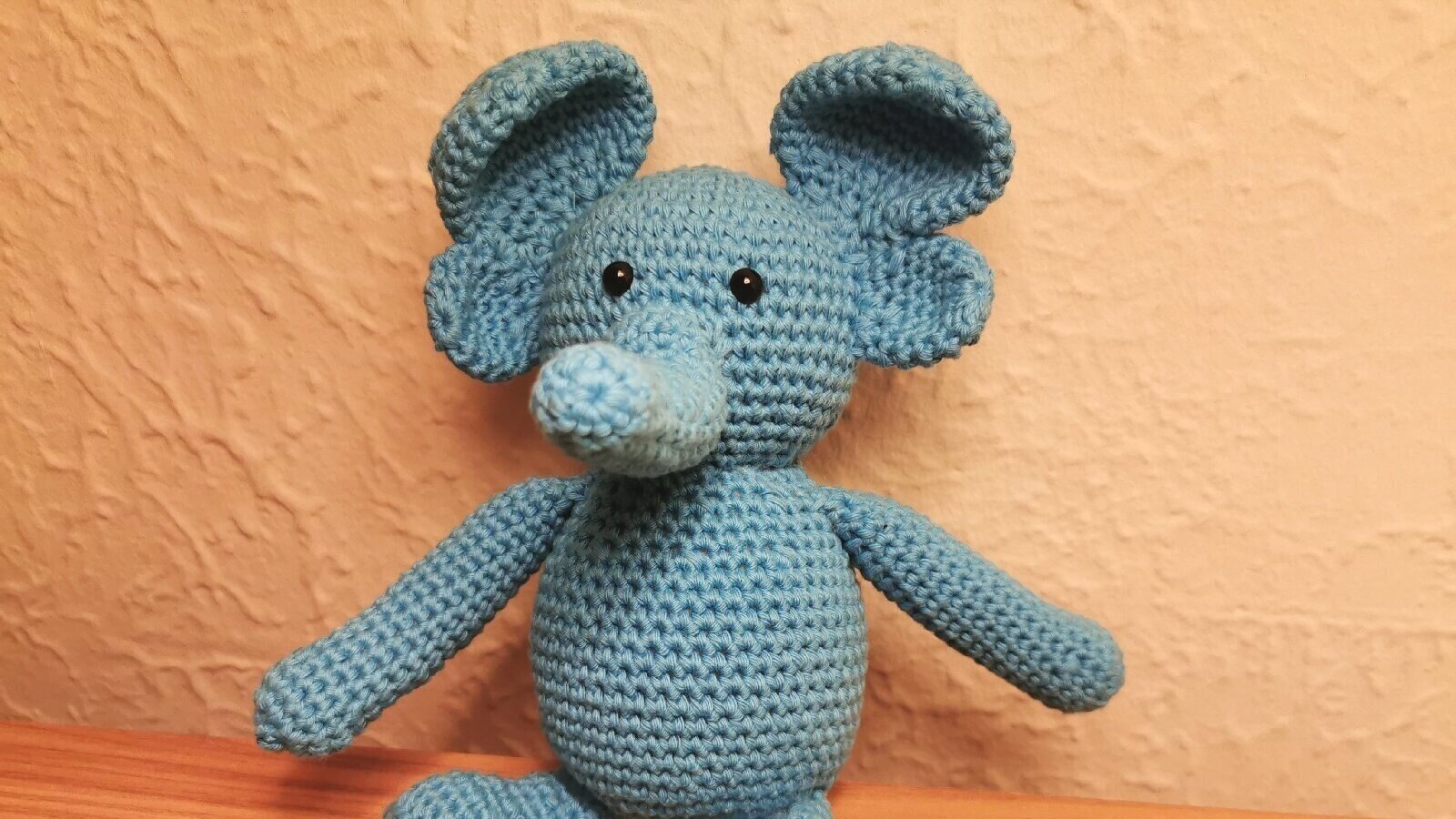 Edward the Elephant - Cilla Crochets