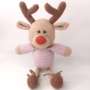 Rudy the Reindeer – Free Reindeer Amigurumi Pattern