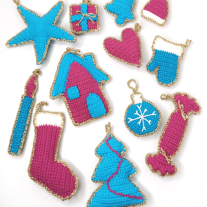 12 Free Christmas Ornament Crochet Patterns