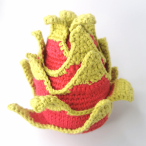 Free Dragon Fruit Crochet Pattern