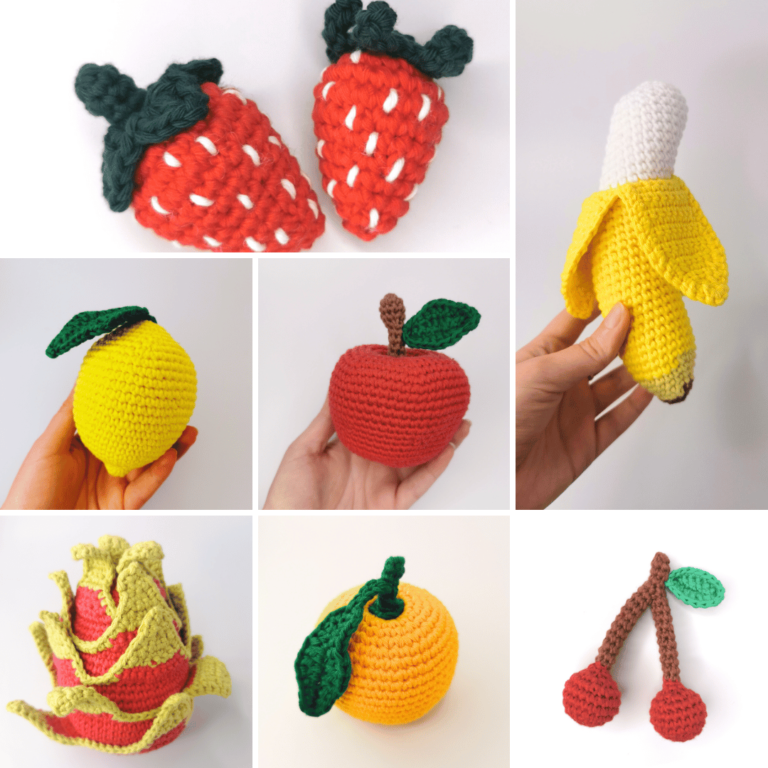 11 Free Fruit Crochet Patterns