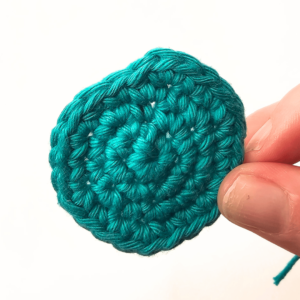 Invisible finish crochet technique