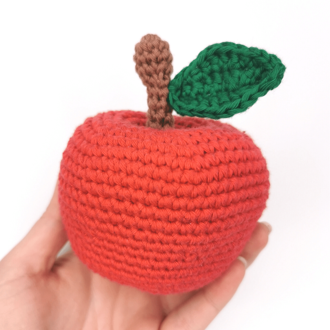 Free Apple Crochet Pattern - Cilla Crochets