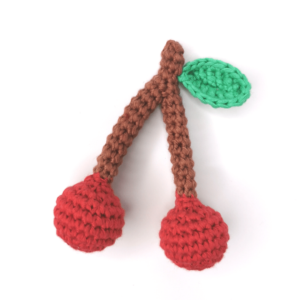 Crochet Cherries Free Pattern