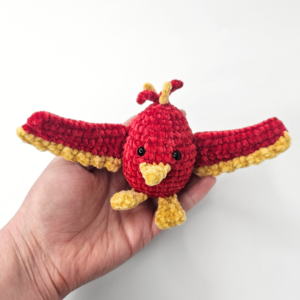 Percival the Phoenix Free Crochet Pattern