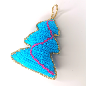 Christmas Tree Ornament Free Crochet Pattern