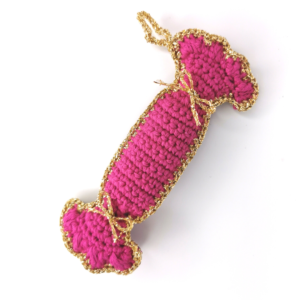 Christmas Cracker Ornament Free Crochet Pattern